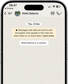 WhatsApp Selecta Hotel